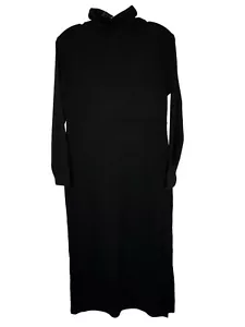 Damen With Control Feinespun Jersey Bauch Kontrolle Midikleid A623039 Schwarz XS Neu - Bild 1 von 8