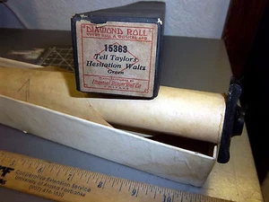 Diamond Roll player piano roll, Tell Taylors Hesitation Waltz, nice collectible - Picture 1 of 6