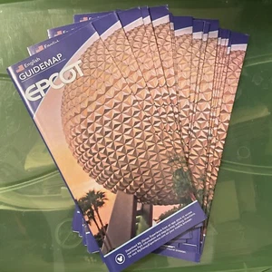 Walt Disney World Epcot Spaceship Earth 071320 Maps for crafting 20 maps - Picture 1 of 7