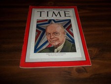 1947 JUNE 23, CHIEF OF STAFF GENERAL DWIGHT EISENHOWER, MILITARY TIME MAGAZINE