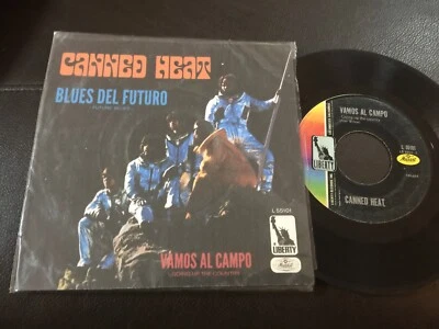 CANNED HEAT Future Blues 1970 MEXICO 7" 45 Blues Psych - Image 1 of 4