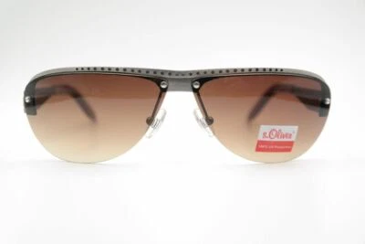 S. Oliver Mod. s.o. 4141 col. 2 64[]10 Silver Half Rim Sunglasses New - Image 1 of 4