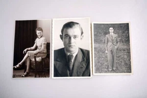 Alte orginal Fotos  Porträt 3 Stück - Bild 1 von 2