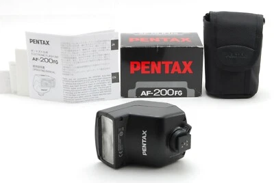 [Mint] Pentax AF-200FG Shoe Mount Flash w/Case Box Manual #1680 - Image 1 of 4