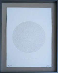 Sol LeWitt - "Lines, Not Long, Not Heavy, Not Touching, Drawn at Random" - Bild 1 von 4