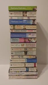 Lot 17 BARBARA DELINSKY Romance Novels Modern Family Tree BLUEPRINTS Coast Road - Picture 1 of 7