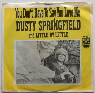 DUSTY SPRINGFIELD You Don't Have To Say You Love Me 1966 US ORG 7" w/PS 45 - Image 1 of 3