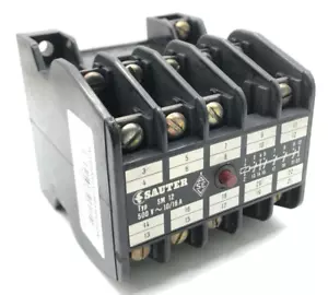 Sauter Type SM12 10/16A 500v Contactor COIL: 220v 220406/4 - Picture 1 of 7