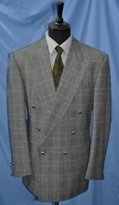 VERSACE Luxus SAKKO (*ANZUG) Club-BLazer aktuelles Glencheck Gr.M (50) - Bild 1 von 15