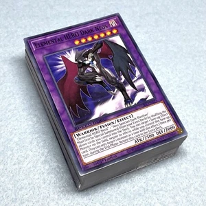 Mazo de 69 cartas Yugioh GX Jaden Yuki Neo Spacian Elemental HERO Fusion Casi Nuevo - Imagen 1 de 6