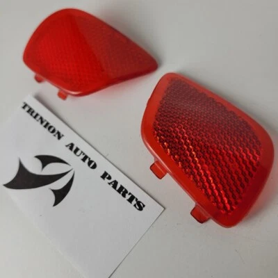 Комплект из 2 красных крышек линз для подсветки внутренней двери Buick Rendezvous 2003-2006 годов выпуска от оригинального производителя - Изображение 1 из 3