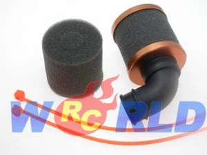 FILTRO ARIA MOTORE IN LEGA NITRO O HPI 1/8 SAVAGE 21 25 SS 3.5 4.6 5.9 X XL - Foto 1 di 1
