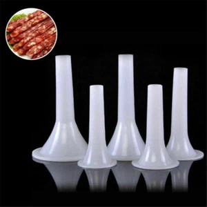 Sausage Making Funnel Filler Stuffer Maker Tube Manual For Size#22/10/8/5/32 - Picture 1 of 17