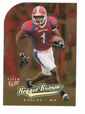 reggie brown eagles 2005 ultra gold 231 card