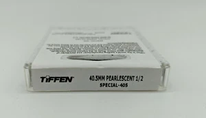 New Tiffen 40.5mm Pearlescent 1/2 Diffusion Glass Filter - Special OEM - Picture 1 of 8