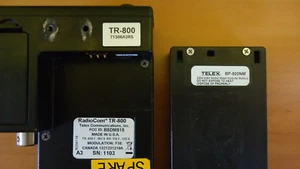 Telex Radiocom TR-800 UHF CINTURÓN INALÁMBRICO con batería BANDA:A3 - Imagen 1 de 12