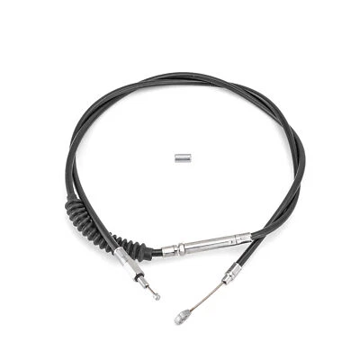 68 11/16" Extended Stainless Steel Clutch Cable For Harley Touring Dyna Softail - Image 1 of 4