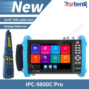 Probador de cámara IP Rsrteng 8K CCTV herramienta de prueba de red trazador de cables IPC-9800C Pro - Imagen 1 de 13