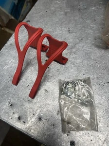 Vintage Christophe Toe Cages Red Size Medium NOS- Road Bike Tour-France - Picture 1 of 1
