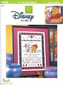 "P" Is For Pooh, Leisure Arts #3089, Cross Stitch Patterns, Booklet Year 1999 - Picture 1 of 9