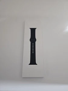 AUTHENTIC Apple Sport Band For Apple Watch 44 MM series 9 BLACK - Zdjęcie 1 z 4