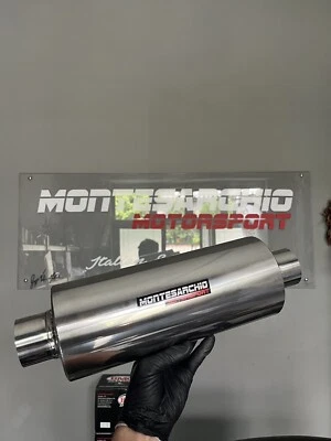 Silenziatore Di Scarico Sportivo In acciaio inox universale per auto racing - Immagine 1 di 4