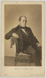 CDV Félix Bacciochi, qui fut premier chambellan de Napoléon III. Corse . Ajaccio - Picture 1 of 2