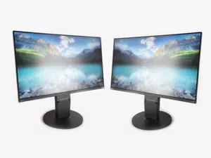 2x Eizo FlexScan EV2450 23,8" FHD IPS Monitor 60Hz 16:9 Pivot HDMI DP DVI VGA - Bild 1 von 7