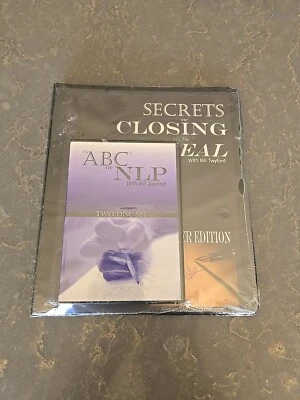 Secrets of Closing The Deal with Bill Twyford Book & ABCs Of NLP 2 Disc Set NEW - Image 1 of 4