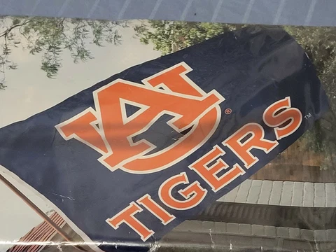 Auburn Tigers BLUE Premium 3x5 Flag w/grommets Outdoor House Banner University Cover