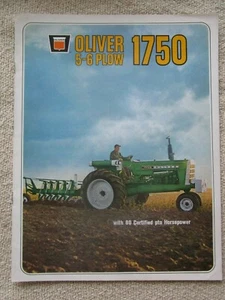 Original 1967 Brochure for the Oliver 1750 Tractor, Excellent Condition! - Picture 1 of 6