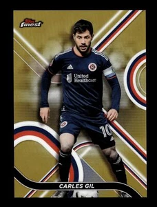 2022 feinster MLS #64 Carles Gil Gold Refraktor #/50 - Bild 1 von 2