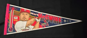 Vintage 1998 St Louis Cardinals Mark McGwire 70 Home Runs MLB Baseball Pennant - Picture 1 of 7