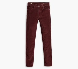 Levi's 511 Slim Youth Boys Corduroy Jeans Winetasting Red 28x28 16 Regular XL - Picture 1 of 9