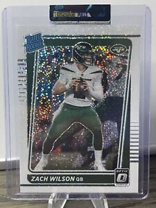 2021 Optic - Rated Rookie White Sparkle SSP #202 - Zach Wilson