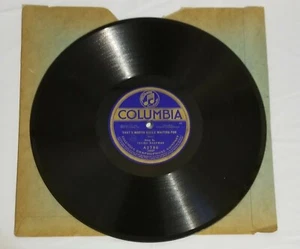Irving Kaufman 78 rpm Single 10-inch Columbia Records #A2796 Worth While Waiting - Picture 1 of 2