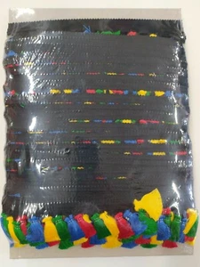 PASSAMANERIA PON PON COLORI ASSORTITI, SCEGLI IL TUO COLORE 1 METRO SARTORIA - Imagen 1 de 2
