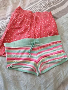Gr.116/ 122 Mädchen Bekleidungspaket kurze Hosen, lange Hose Paket Set - Bild 1 von 1