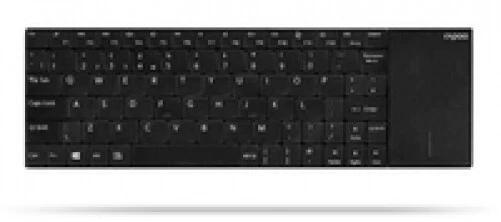 Rapoo E2710 kabellose Ultraflache Multimedia Tastatur mit Touchpad DE-Layout - Bild 1 von 1