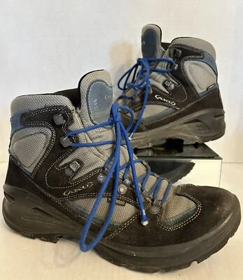 Botas de Senderismo AKU GoreTex Air 8000 Azul Gris Para Hombre Talla US 10 Hechas en Italia Foto 1 de 4