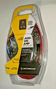 Scorsche Add On Amp Wiring Kit For 2 Channel Amplifiers 1200-1600 Watt - Picture 1 of 6