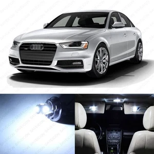 18 x Paquete de luces interiores LED blancas para Audi A4 S4 B8 2009-2016 + herramienta de palanca - Imagen 1 de 8