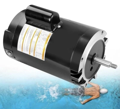 B128 Full Rated 1HP 115V/230V Replacement Pool Pump Motor For A.O. Smith - Image 1 of 4