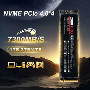 2080 PRO 1/2/4TB Solid State Drive High Transfer Speed PCIe 4.0 SSD Practical - Bild 1 von 16