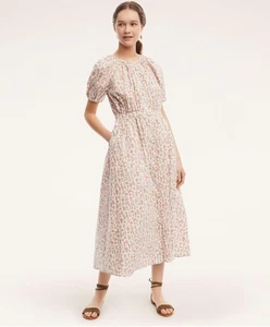 Brooks Brothers Blouson Women’s Shirt Dress Radish Size 12 - Picture 1 of 11