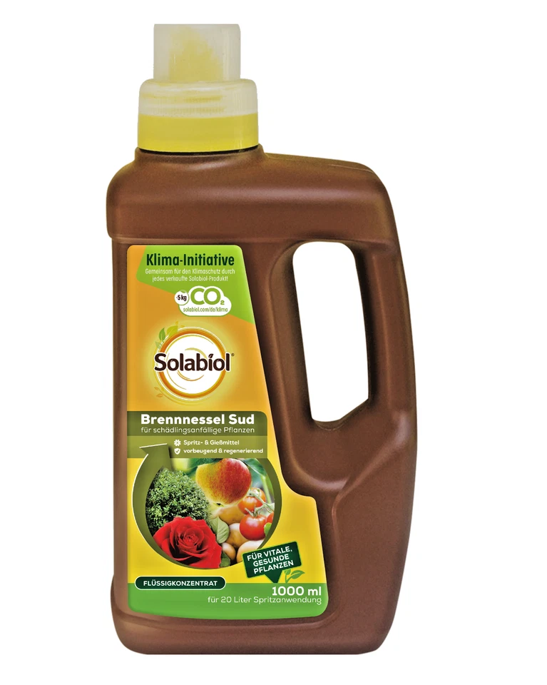 Solabiol Brennnessel Sud 1000 ml Pflanzenstärkungsmittel Schädlinge Obst Gemüse - Bild 1 von 1