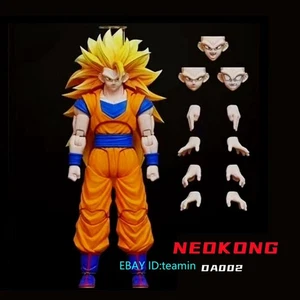 Figura de acción NEO TOYS NEOKONG DA002 Super Saiyan 3 SSJ3 Son Goku 1/12 en stock - Imagen 1 de 4