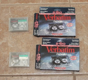 Verbatim DataLife DC2120 120MB tapes lot of 2 (new old stock) - Picture 1 of 1