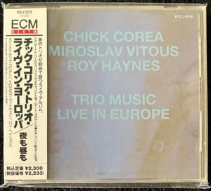* CHICK COREA * TRIO MUSIC LIVE IN EUROPE (1984) * Japan * CD * obi - Bild 1 von 2