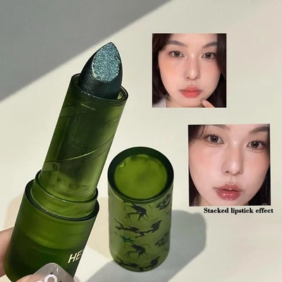 Clear Fine Flash Black Lipstick Water Lip Plumping Makeup; Non-stick Lip B3G1 - Image 1 of 4